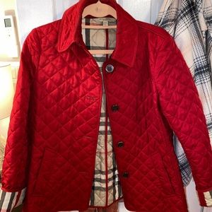 Burberry quilted jacket